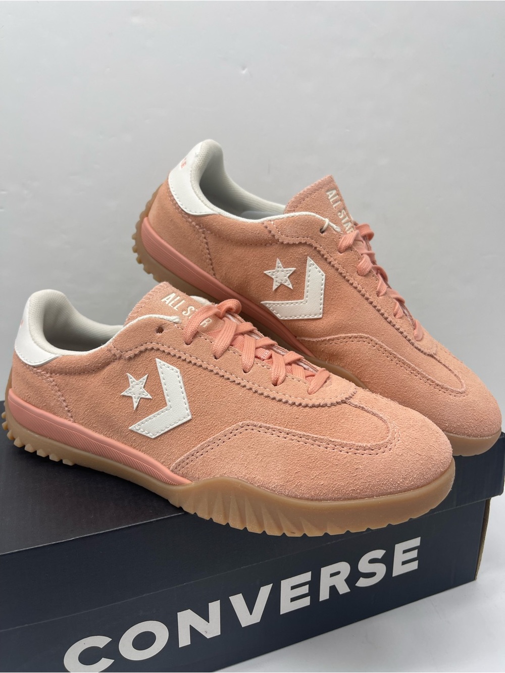 Converse WMNS All Star Low Top RUN STAR TRAINER OX FLAMINGO FADE/EGRET Sneakers - Picture 6 of 16